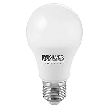 Bombilla LED ESTANDAR E27 11W 3000K SILVER