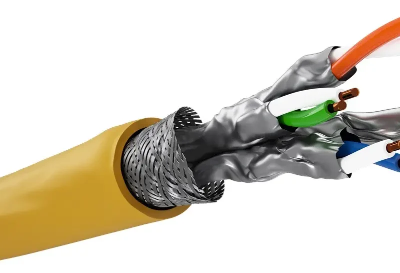 Cable Datos S/FTP CU cat8.1 LSZH AWG22/1 25m