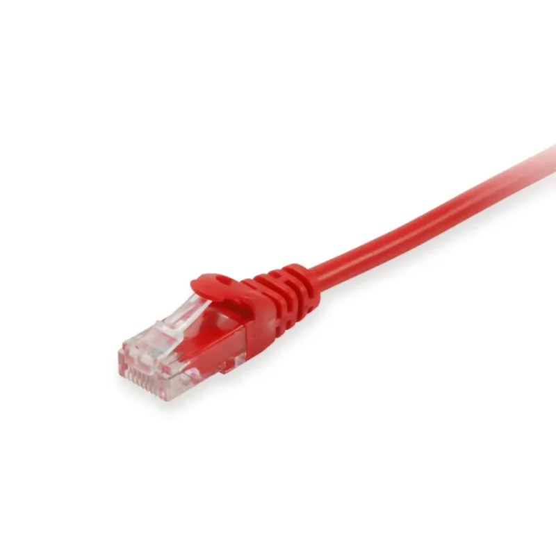 Latiguillo RJ45 Cat6 UTP CCA 3m ROJO EQUIP