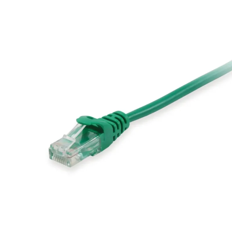 Latiguillo RJ45 Cat6 UTP CCA 10m VERDE EQUIP