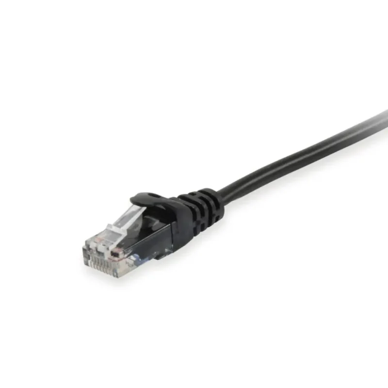 Latiguillo RJ45 Cat6 UTP CCA 3m NEGRO EQUIP