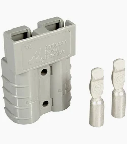 6319 Conector Bipolar Sai modular Gris 2 vias
