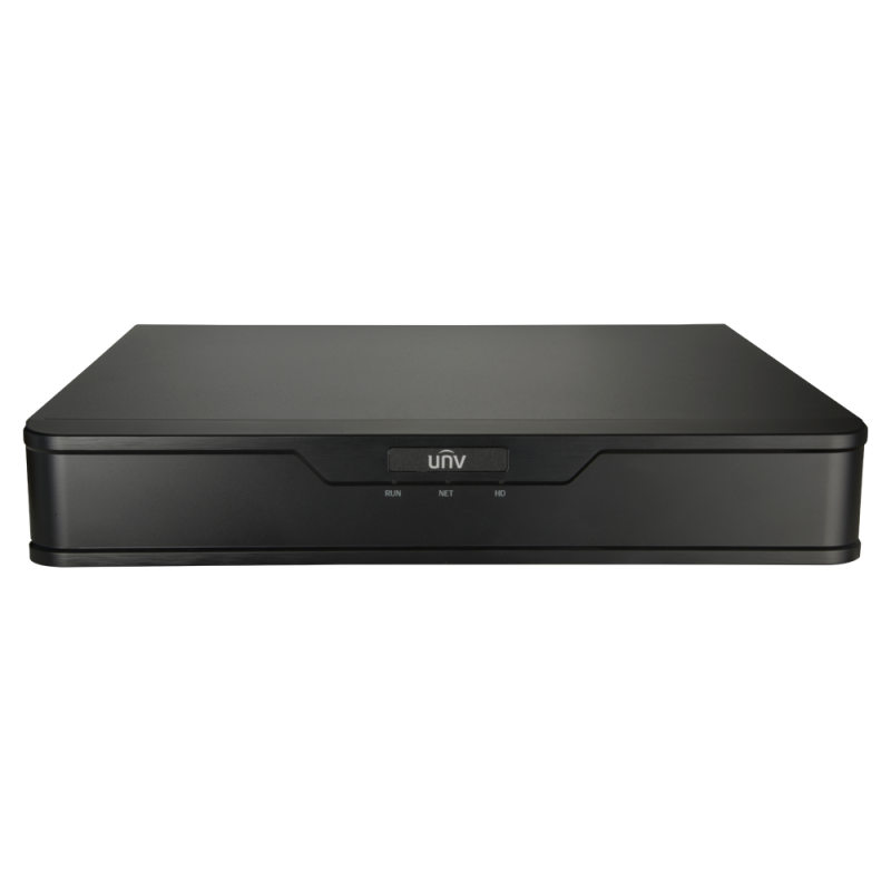 Grabador NVR 4Ch IP PoE 8Mpx 64Mbps UNIVIEW