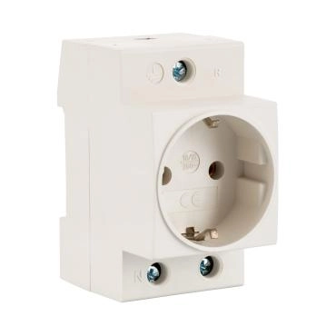 Base Schuko 16A Carril DIN