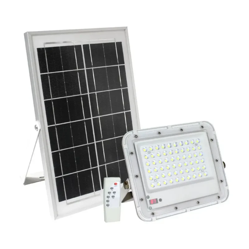Foco LED con Panel Solar 120W 6500K Blanco DÃa IP65 DH