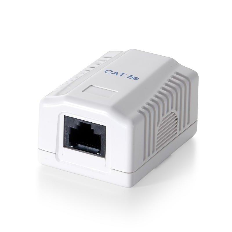 Roseta RJ45 Superficie UTP Cat5e 1 Toma