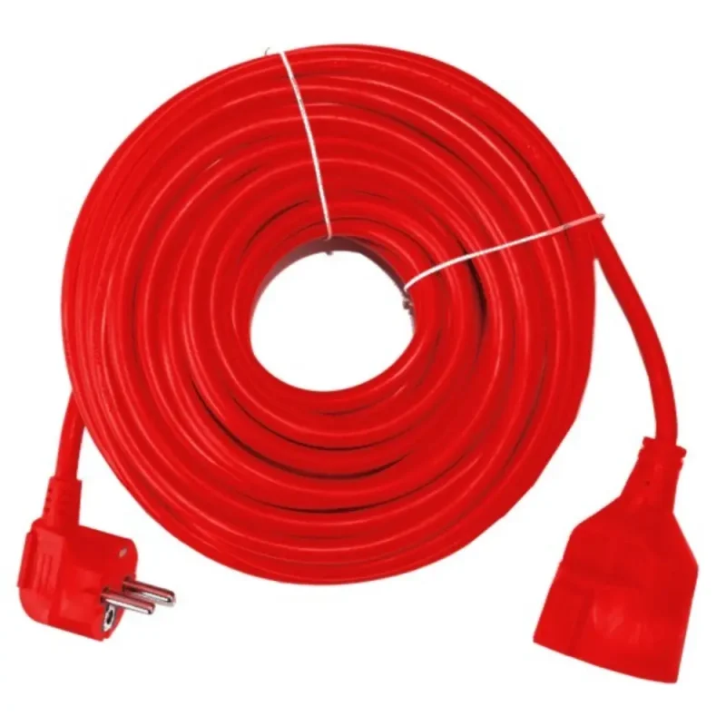 Prolongador Electrico SCHUKO NARANJA 15m SILVER