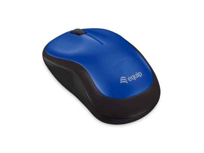 Raton Inalambrico USB 1600dpi EQUIP COMFORT AZUL