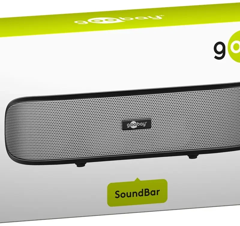 Barra Sonido Negra 2x3W Subwoofer