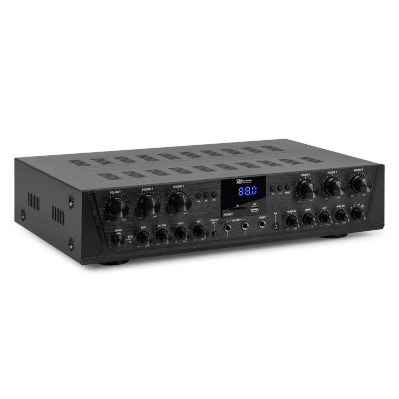 Amplificador Stereo HiFi 6Zonas 600Wmax PV260BT