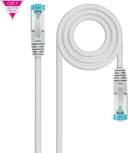 Latiguillo RJ45 Cat7 S/FTP CU LSZH 5m GRIS AISENS