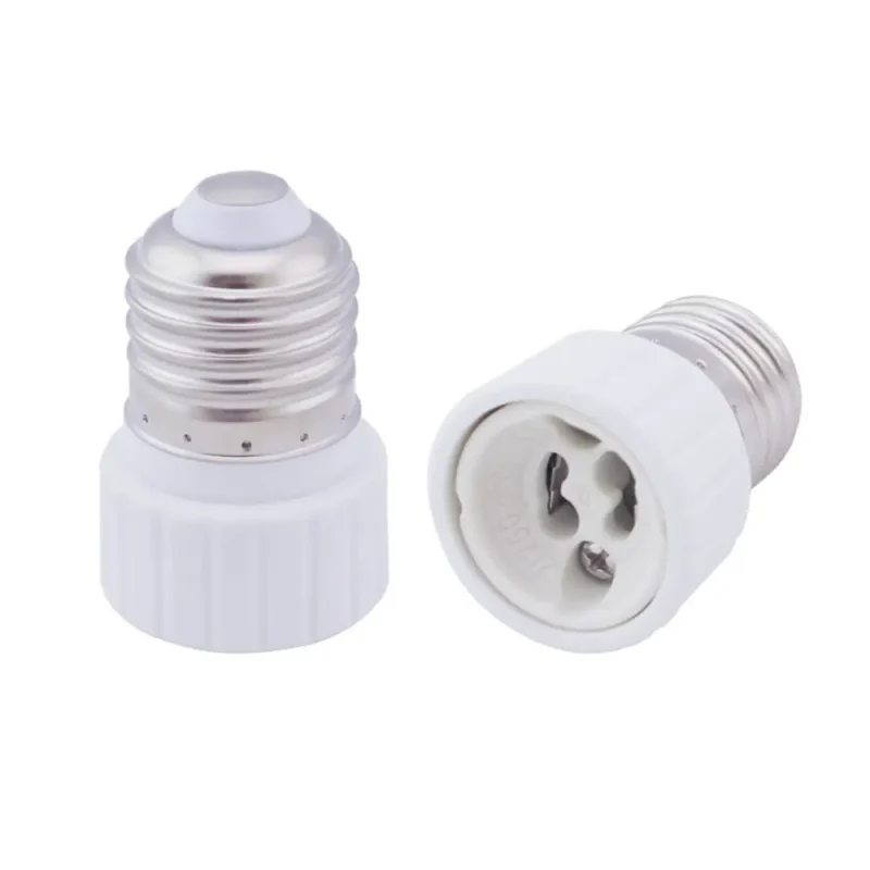 Adaptador Rosca Bombillas E27 Macho a GU10 Hembra