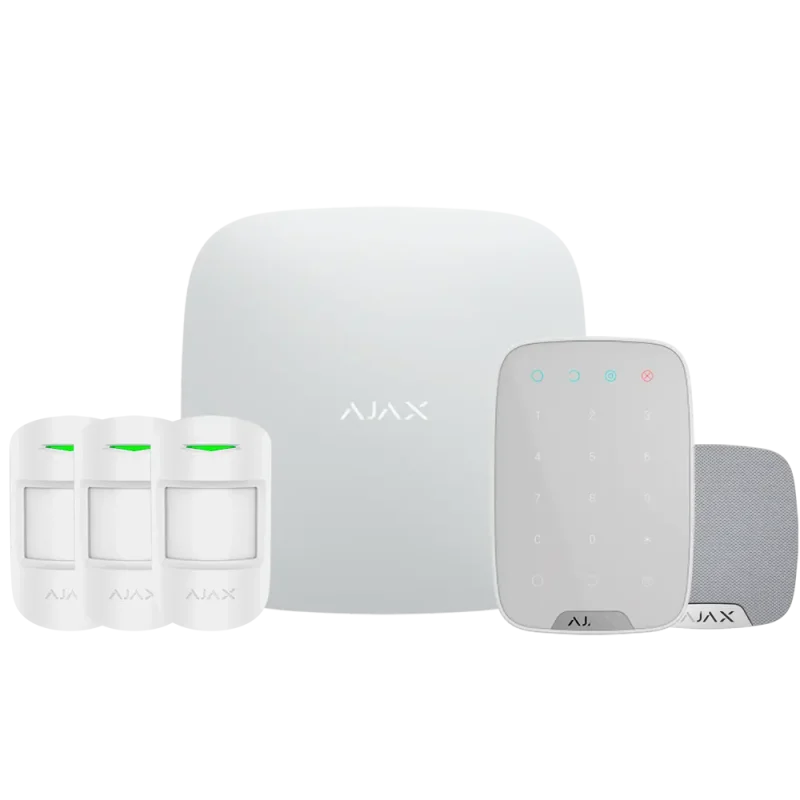 Kit Alarma Profesional AJAX RENOVE1 BLANCA