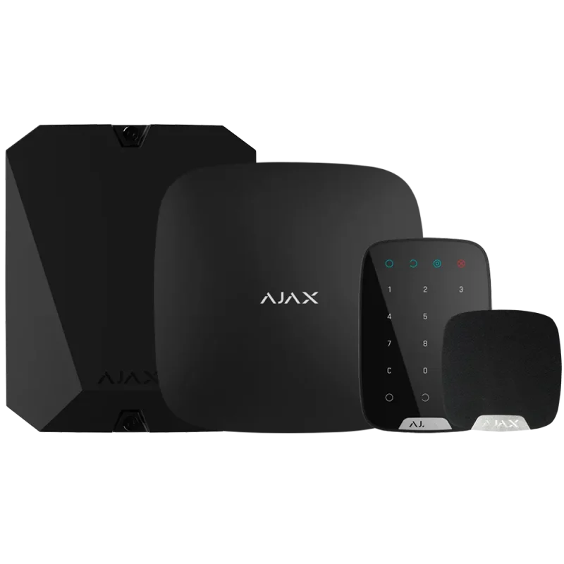 Kit Alarma Profesional AJAX RENOVE2 NEGRA