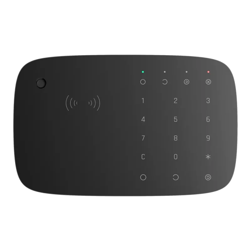 Teclado con lector RFID y Sirena AJAX NEGRO