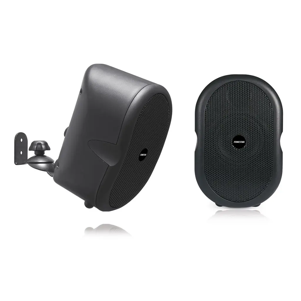 Pareja Altavoces PA 3in 40W 100V NEGROS