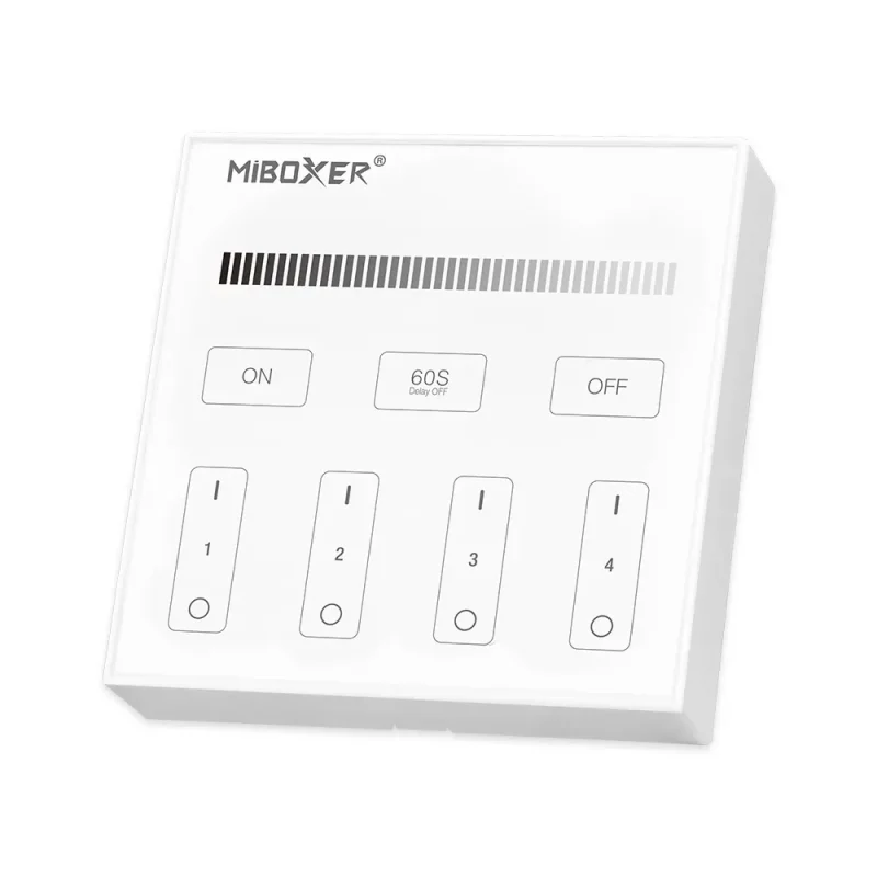 Mando RF LED Monocolor 4Zonas MIBOXER B1