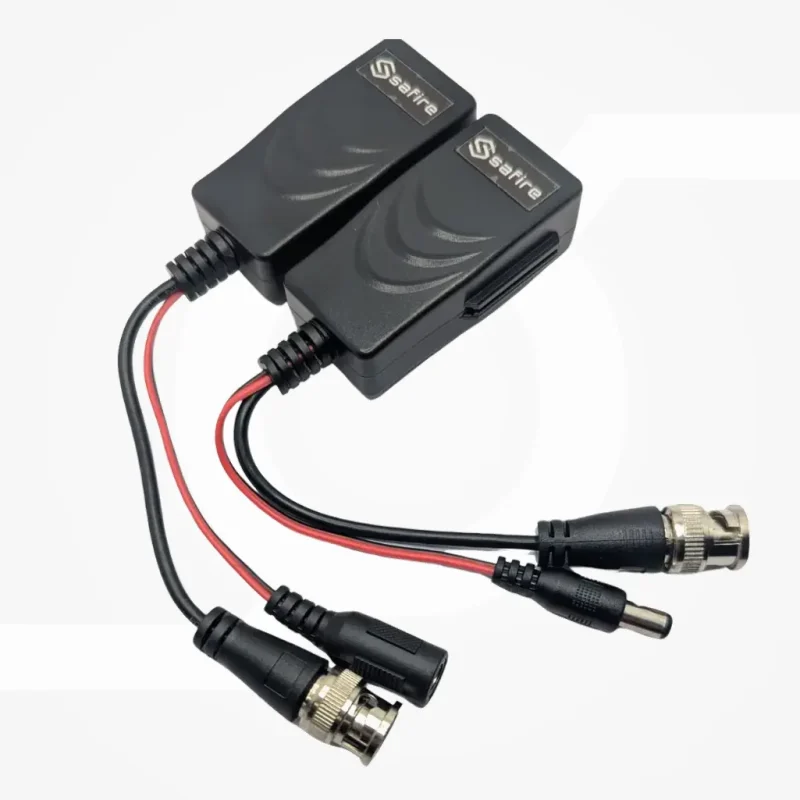 Pareja Balun CCTV Pasivo 1c Video y Alimentacion