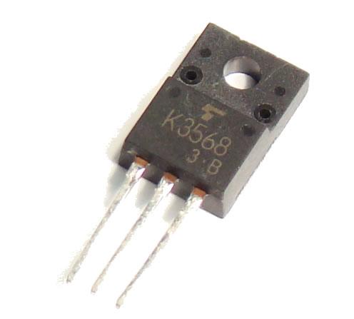 Transistor N Mosfet  500V 12A 40W  TO220-FP3 2SK3568