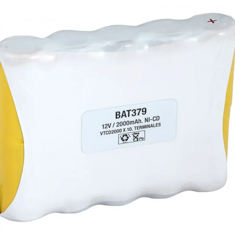 Bateria 12V 2000mA Ni-Cd VTCD1900X10