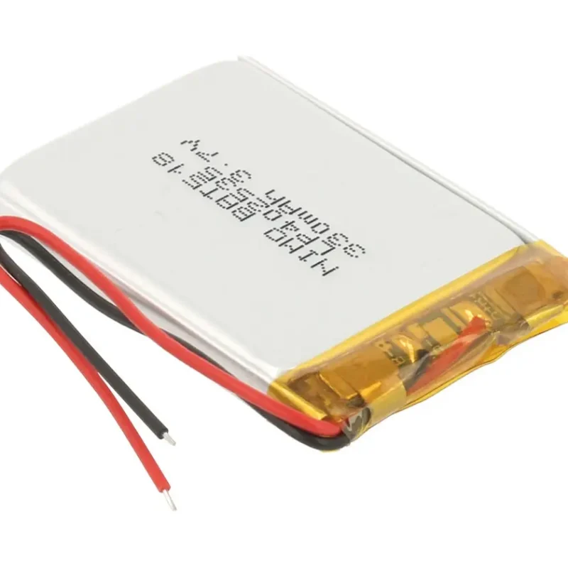 Bateria 3,7V 300mA Polimero Litio Cto. Control 25X35X5,5mm