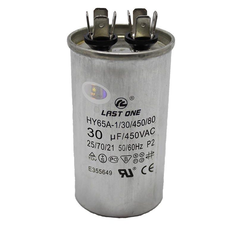 Condensador Aire Acondicionado 30uF 450Vac 45x80mm