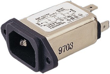 Filtro Antiparasitario IEC 320 + filtro de lÃnea RFI/EMI 6A