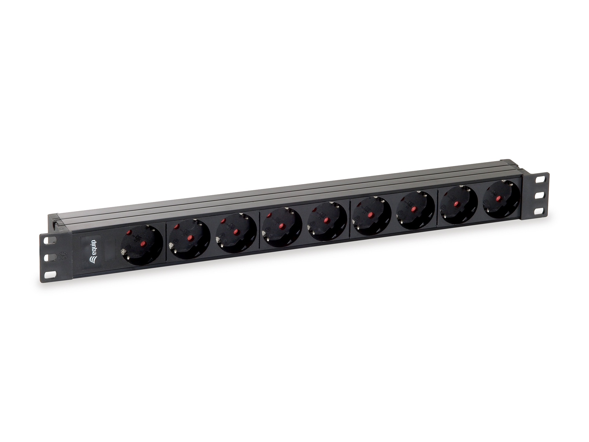 Regleta RACK 19' 1U 9 Enchufes Schuko EQUIP