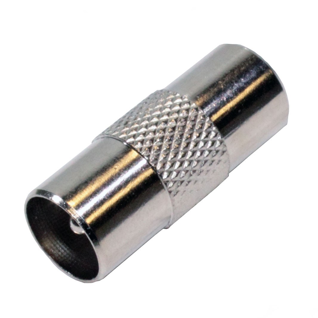 Adaptador Antena TV Macho-Macho 9,5 METALICO
