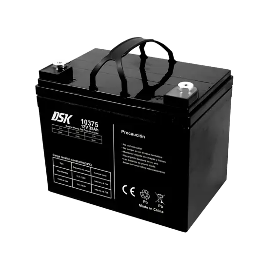 Bateria PLOMO 12V/35Ah GEL CICLICA 196x130x155mm DSK