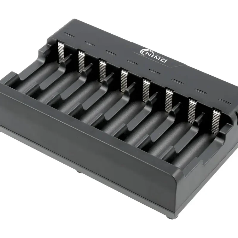 Cargador Baterias AA AAA  NI-CD/NI-MH 8 Baterias independientes