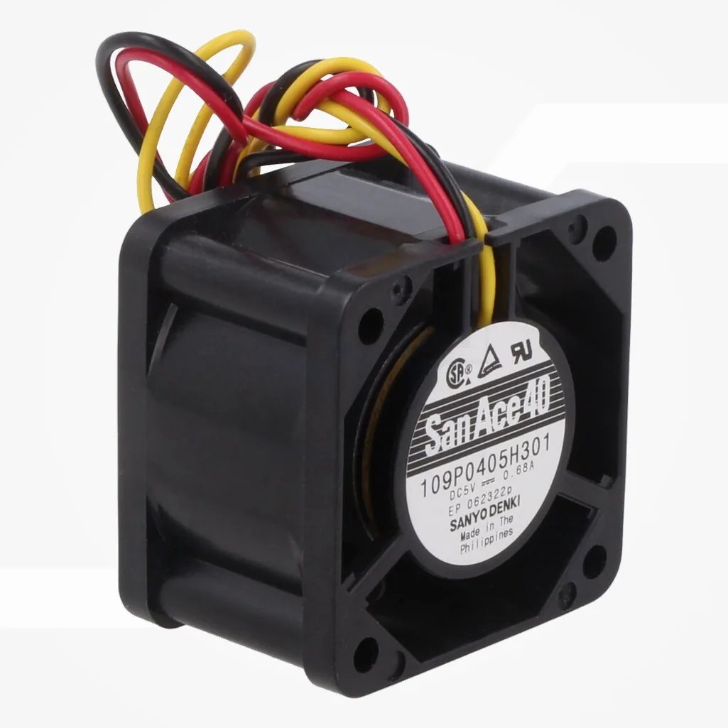 Ventilador 5Vdc 40x40x28mm 3,4W 3 cables BOLAS