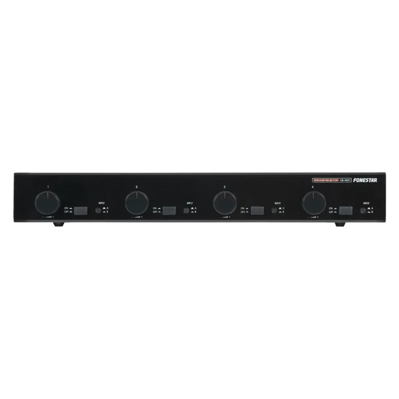 Selector Altavoces 4 Salidas con Regulacion FONESTAR CB400V