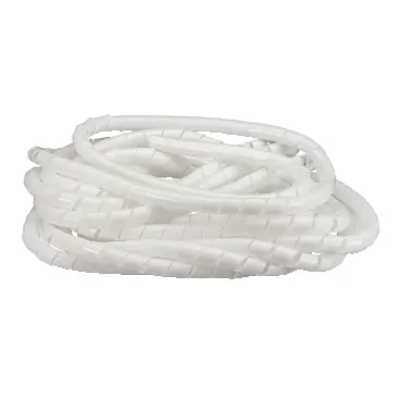 Cinta helicoidal 9-11mm color BLANCO 1m.