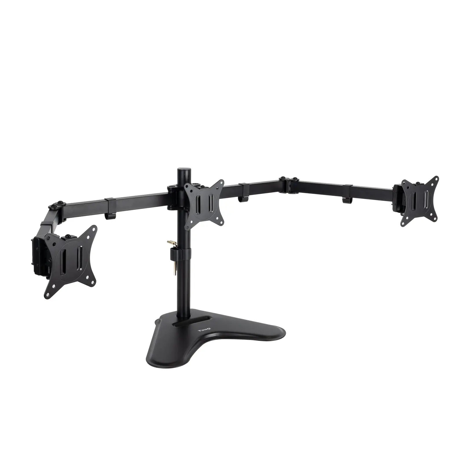Soporte Mesa 3 Monitores 17-27' NEGRO TOOQ
