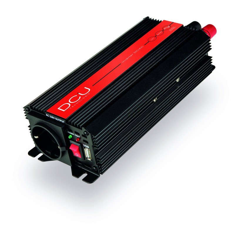 Inversor TensiÃ³n 24Vdc  600W +USB Onda Modificada DCU