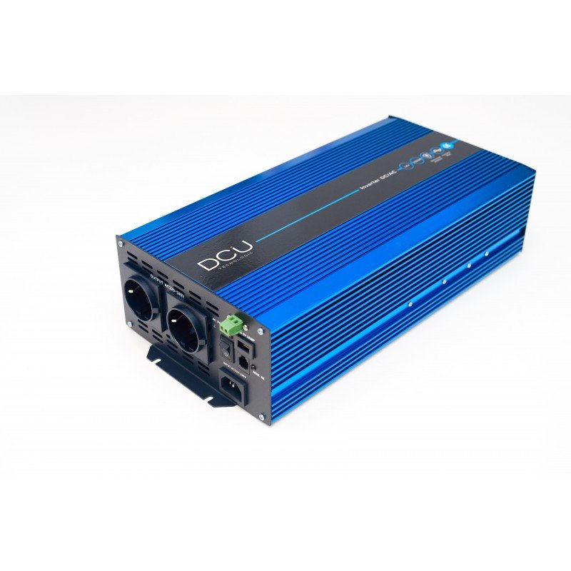 Inversor TensiÃ³nÂ 12Vdc 2000W + USB 2A ONDA PURA E8 10R