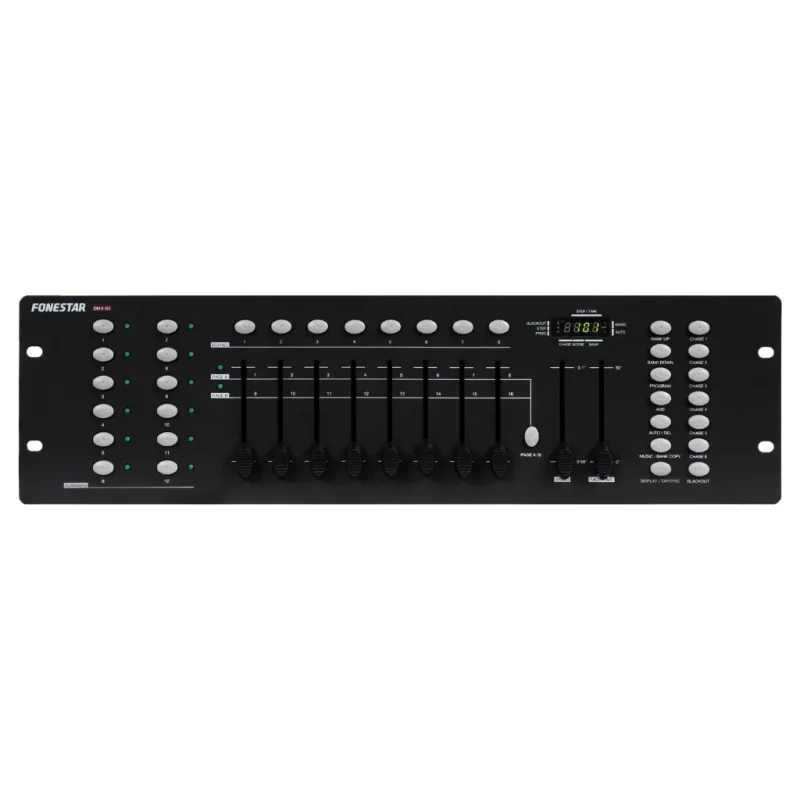 Mesa Controladora DMX 512 de 192 Canales FONESTAR