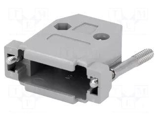 Carcasa plastico Sub-D 15pin y 26pin HD Tornillos largos