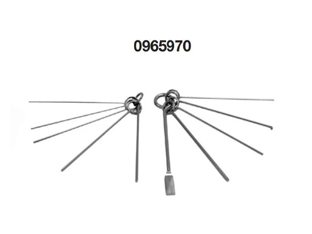 Juego de Baquetas Para limpieza  CL5970 JBC