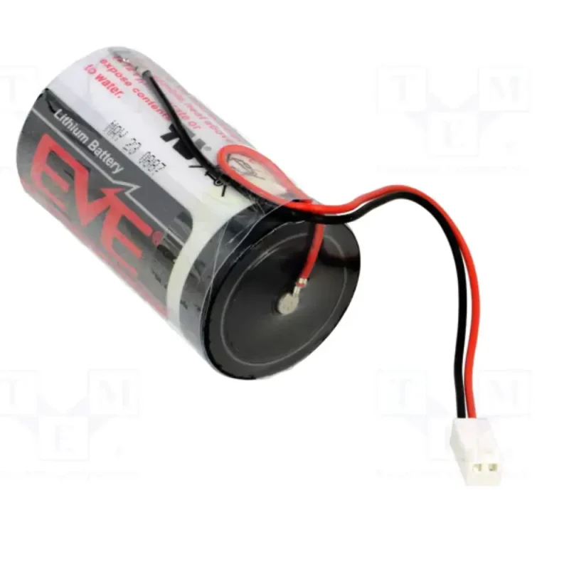 PILA LITIO ER34615 EVE 3,6V/19000mAh Terminales Cables con conector Molex D/R20