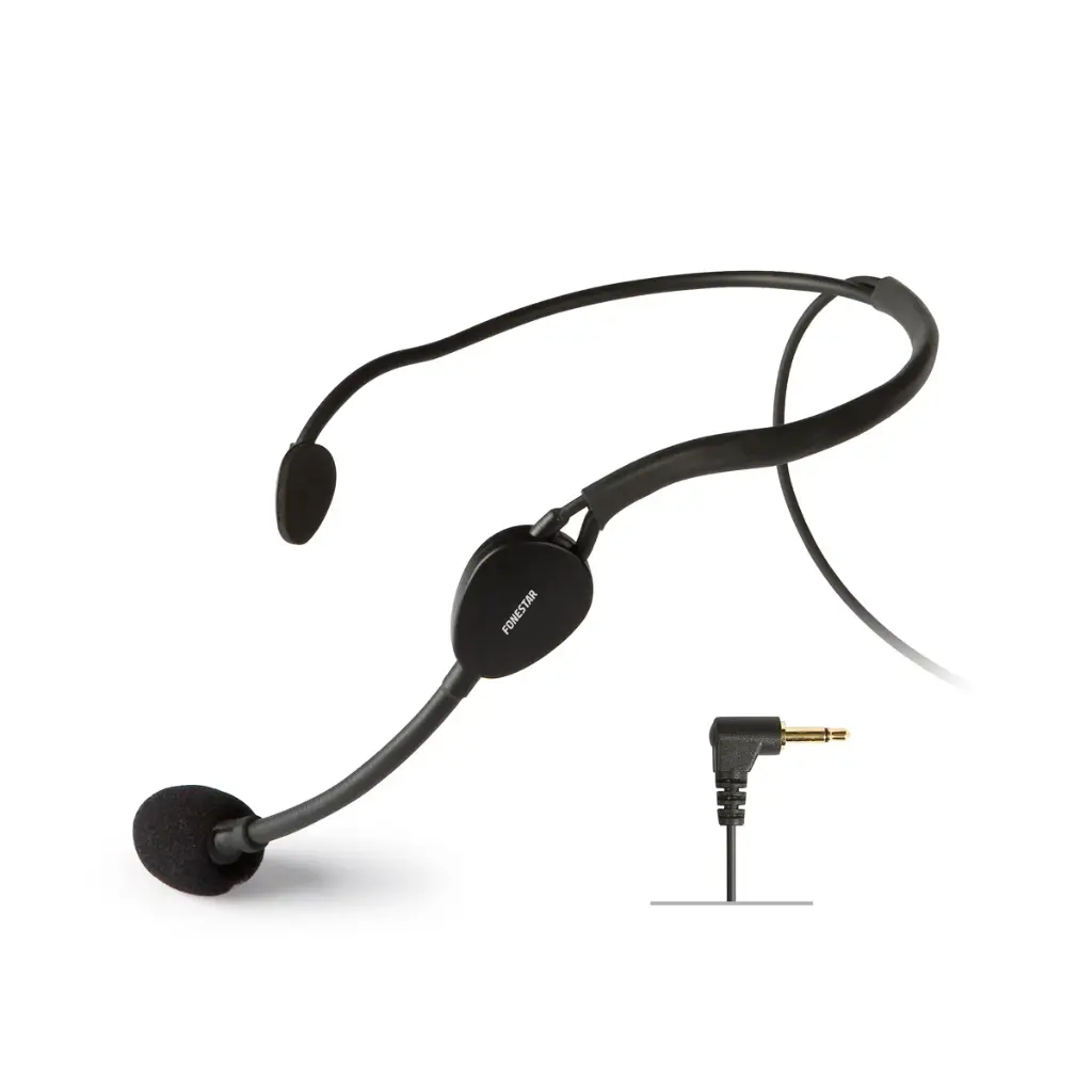 Microfono Cabeza Diadema JACK 3,5mm SPORT