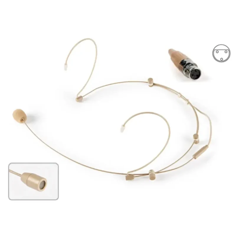 Microfono Diadema MiniXLR 3P para AKG FONESTAR