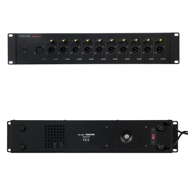 Distribuidor Audio 10 Salidas Prensa FONESTAR FDT110F