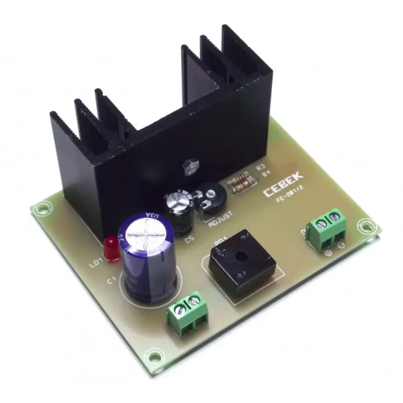 Fuente Alimentacion Ajustable 1Amp 3-27Vdc FE201 Cebek