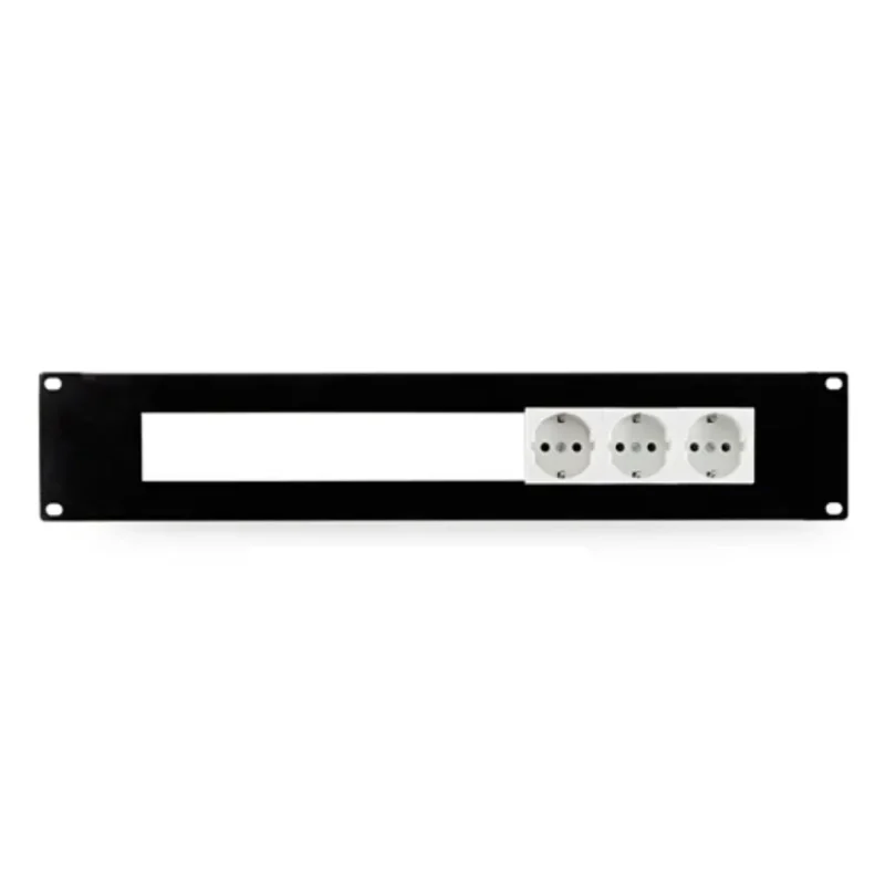 Panel Rack 19in para mecanismos 2U