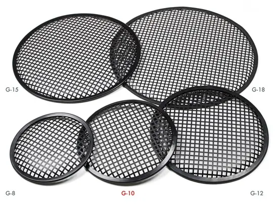 Rejilla 6,5in metalica para altavoz