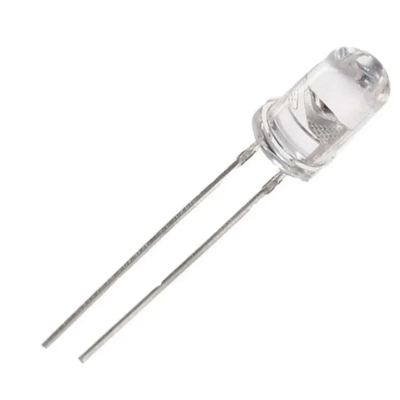 Diodo LED ROJO  5mm 10000mcd 20Âº Transparente