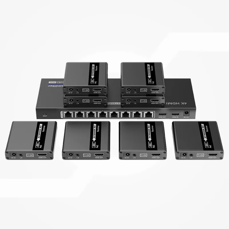 Distribuidor HDMI 1×8 4K x UTP