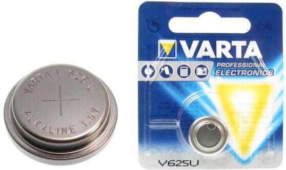 Pila Boton 1,5V Alcalina LR9 V625U VARTA (Blister 1 pila)